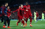 Liverpool produced a stirring comeback to defeat Barcelona in the 2019 Champions League semi-finals